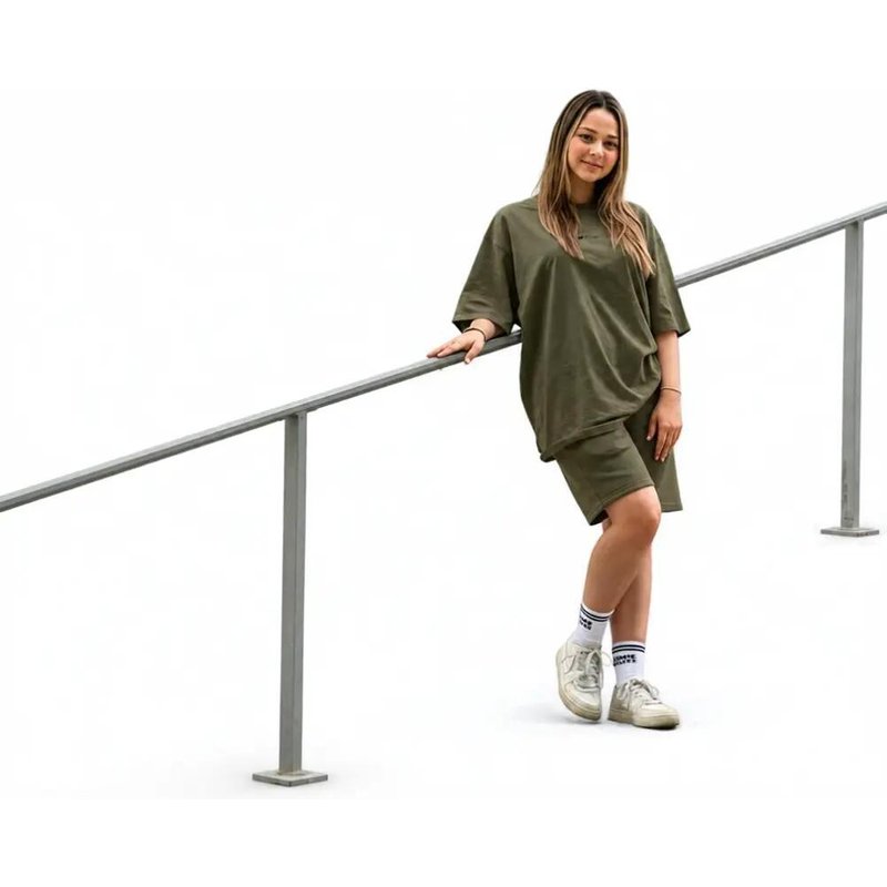 Home Wear T-Shirt – Khaki