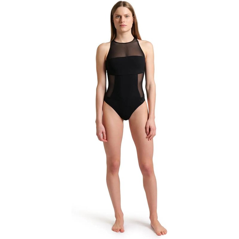 Einteilige badeanzüge Damen - Mesh Panels Swim Pro Back