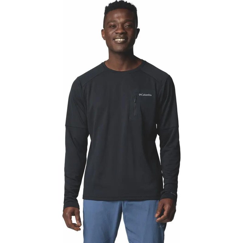 Columbia Tech Langarmshirt Schwarz