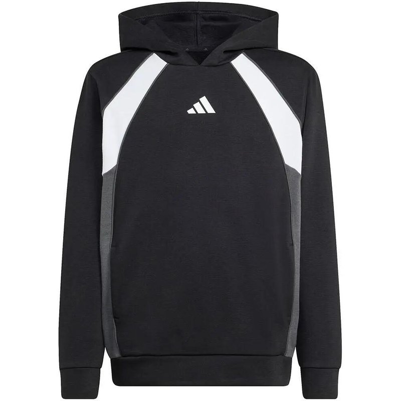 Sweatshirts Fleece für Jungen Adidas Colorblock Schwarz.