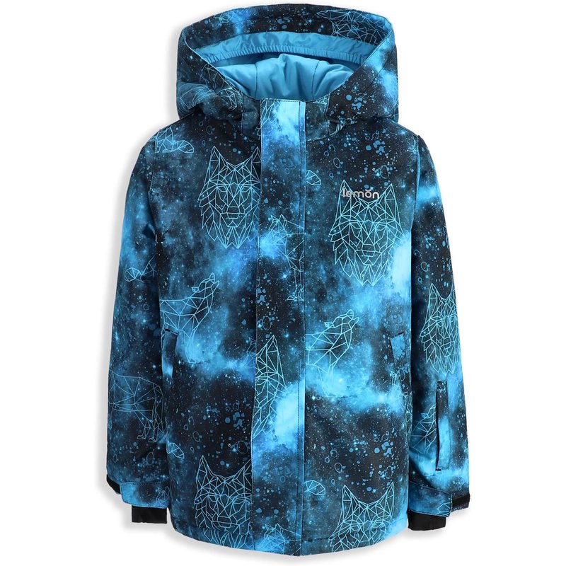 Jungen-skijacke mit thermotex-membran lemon explore zl6