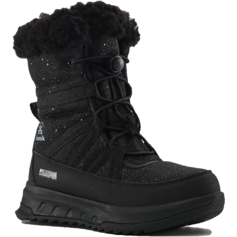 Kinder STORMY F Winterstiefel Schwarz