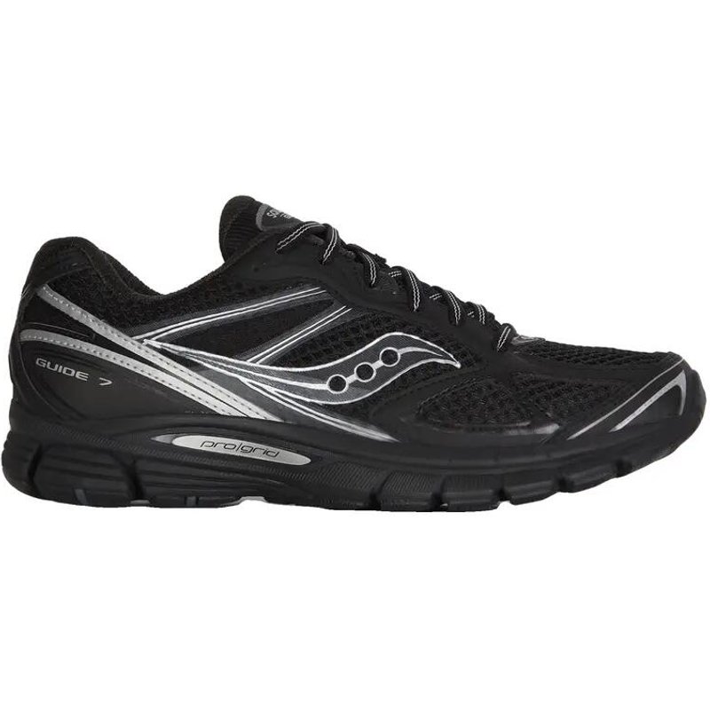 Laufschuhe Saucony ProGrid Guide 7 Schwarz/Silber