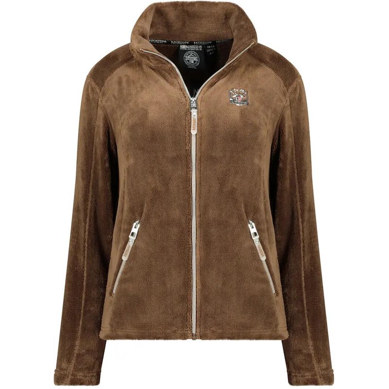 Fleecejacke – Bergwandern – Damen – Geographical Norway – Beige