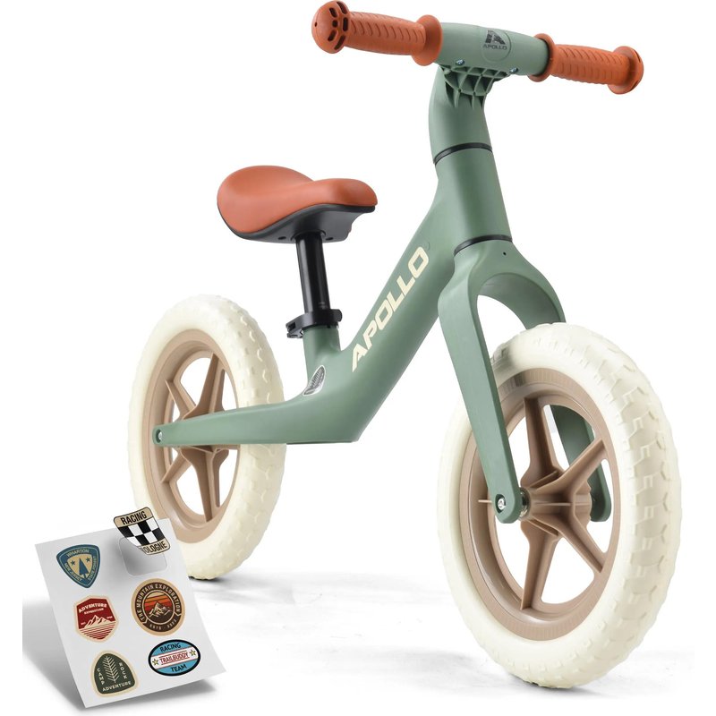 Kinder Laufrad ab 2 Jahre 12 Zoll nur 2,2 kg Trailbuddy Grün
