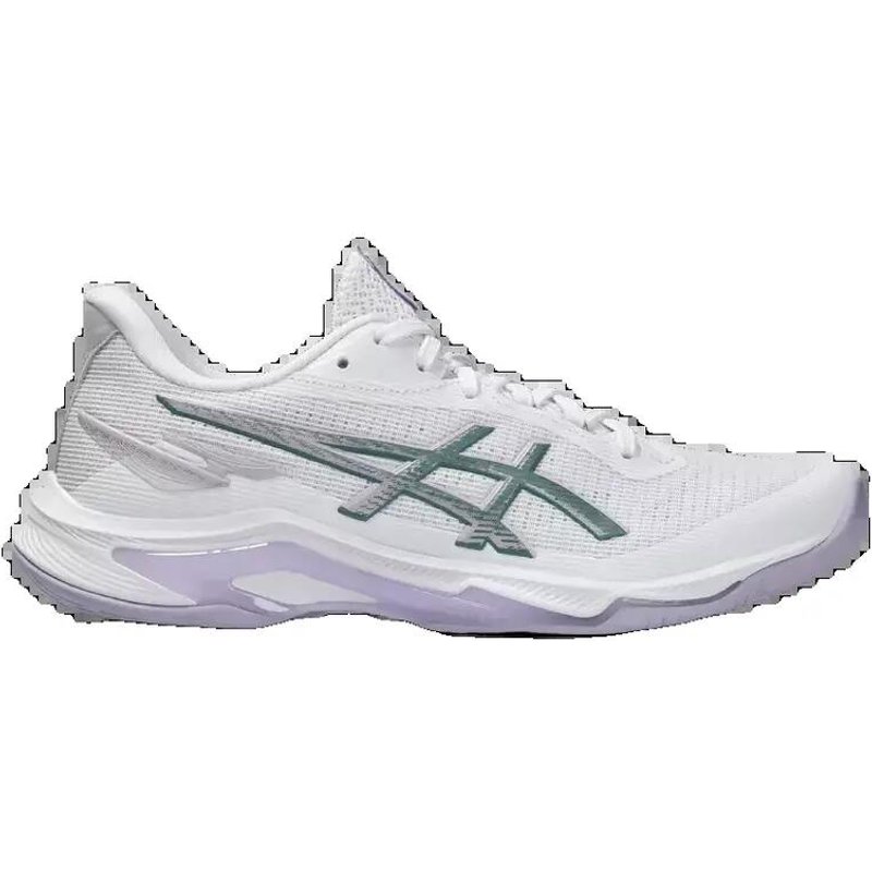 Sportliche Schuhe ASICS Netburner Ballistic FF 4 Weiß/Dahlia