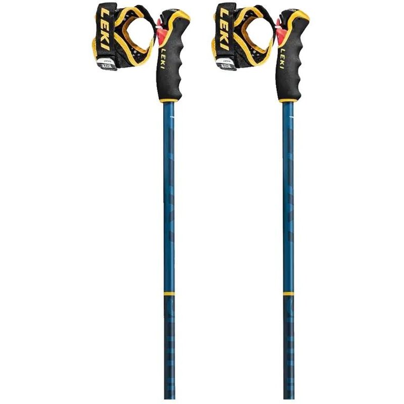 Ski-Stöcke Leki Spitfire 3D Aluminium Blau