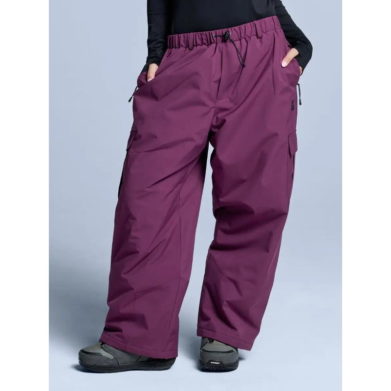 Skihose Unisex - Jibba Park - Bordeauxrot