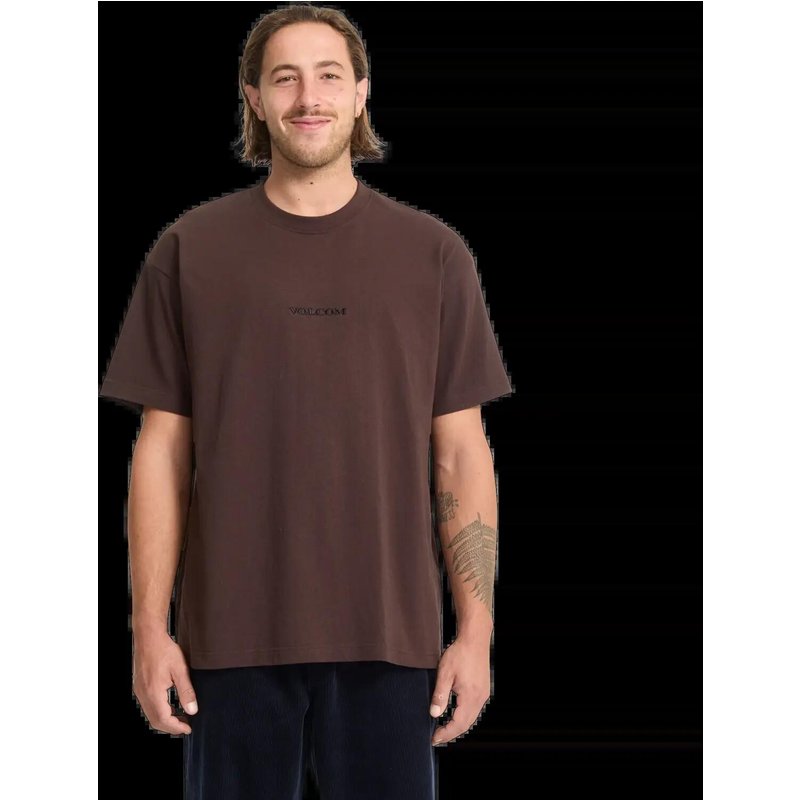 Volcom Stone T-Shirt Braun Cacao