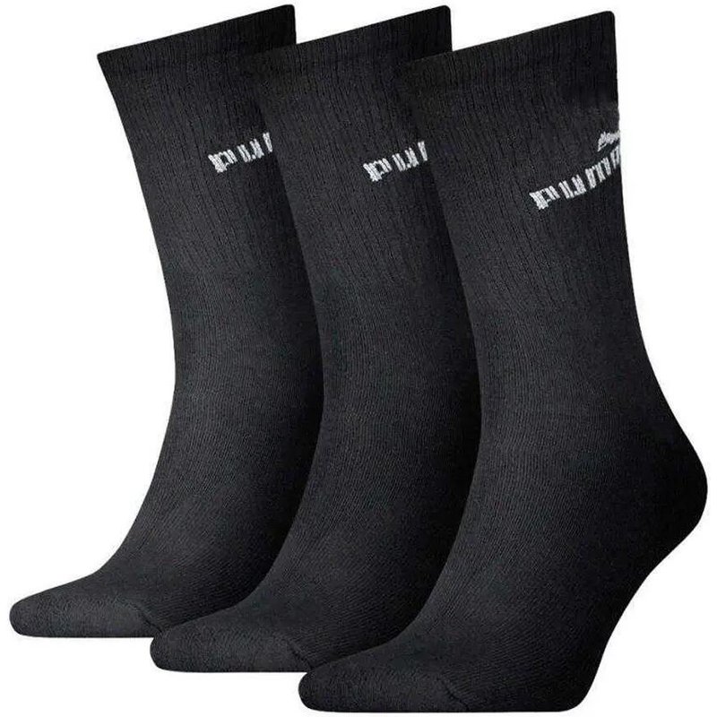 Socken für (3erPack) Damen Schwarz