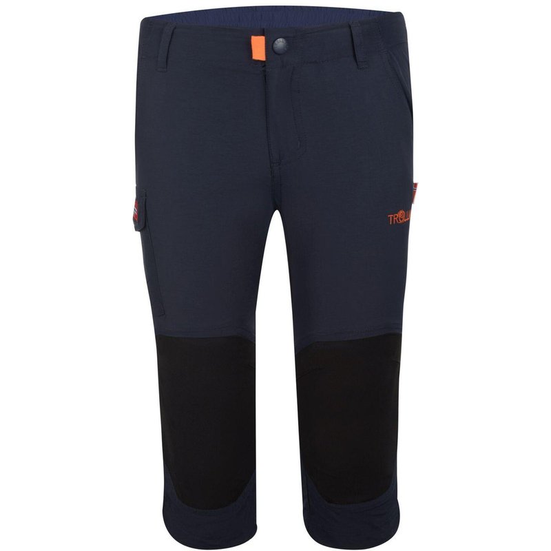Kinder Trekkinghose Hammerfest Marineblau / Orange