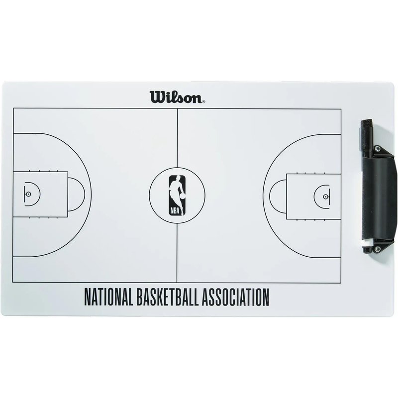 Wandtafel "NBA" Damen und Herren Weiß/Schwarz Einheitsgröße