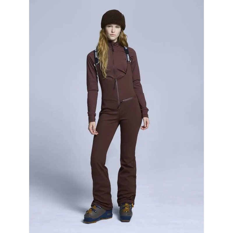 Skihose Damen - Contoura Stretch Softshell - Schokobraun