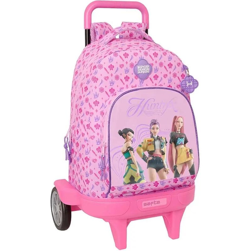 Rucksack mit Evolution-Trolley K-Pop Demon Hunters Stage 33 x 22 x 45 cm