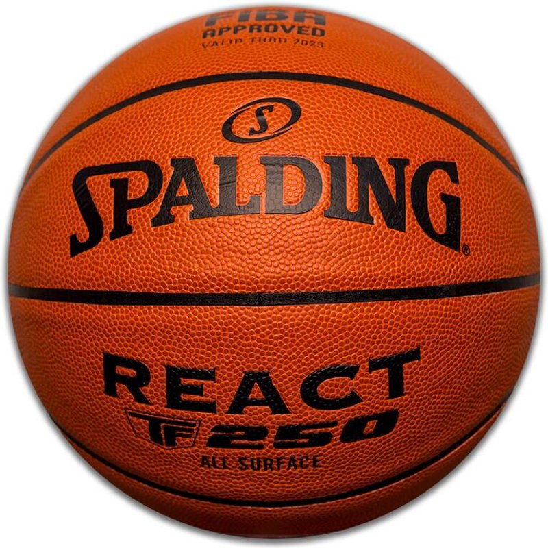 Frauen-Basketball Spalding React TF-250 Indoor Outdoor Größe 6 FIBA-Logo