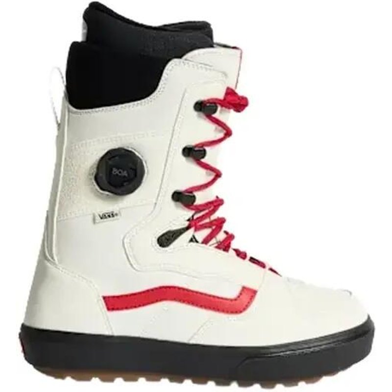 Vans Invado OG Snowboard Boots - Marshmallow / Racing Red - 44.5