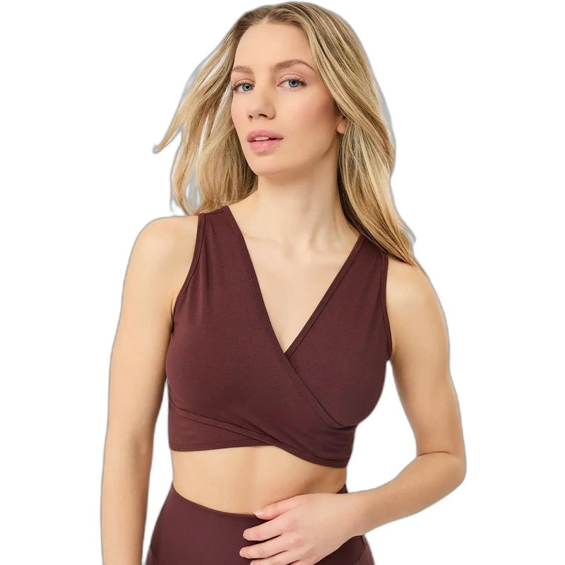 V-Ausschnitt-BH für Frauen Mandala Pilates