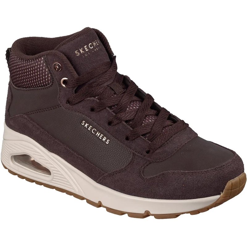 Skechers Damen UNO STACRE SHINE Keilsneaker 177181 Choc