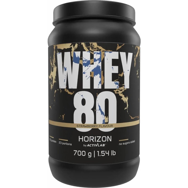 Activlab Whey 80, 700 g, Erdbeere, WPC Proteinpulver