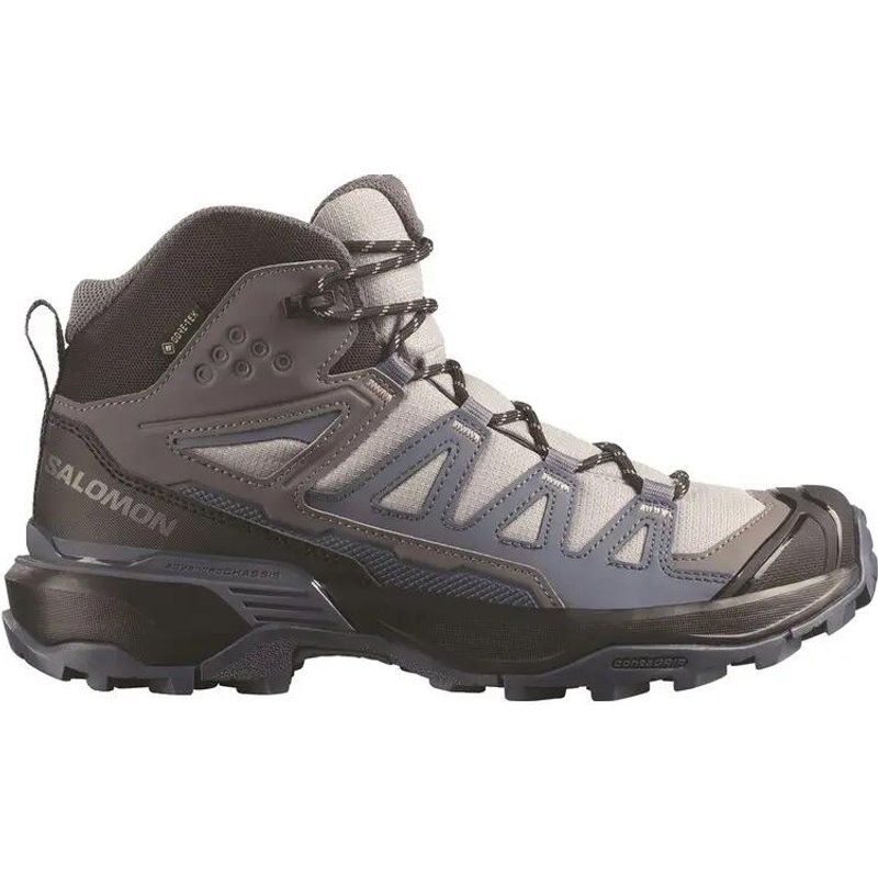 Wanderschuhe Salomon X Ultra 360 MID GTX Femme Grau