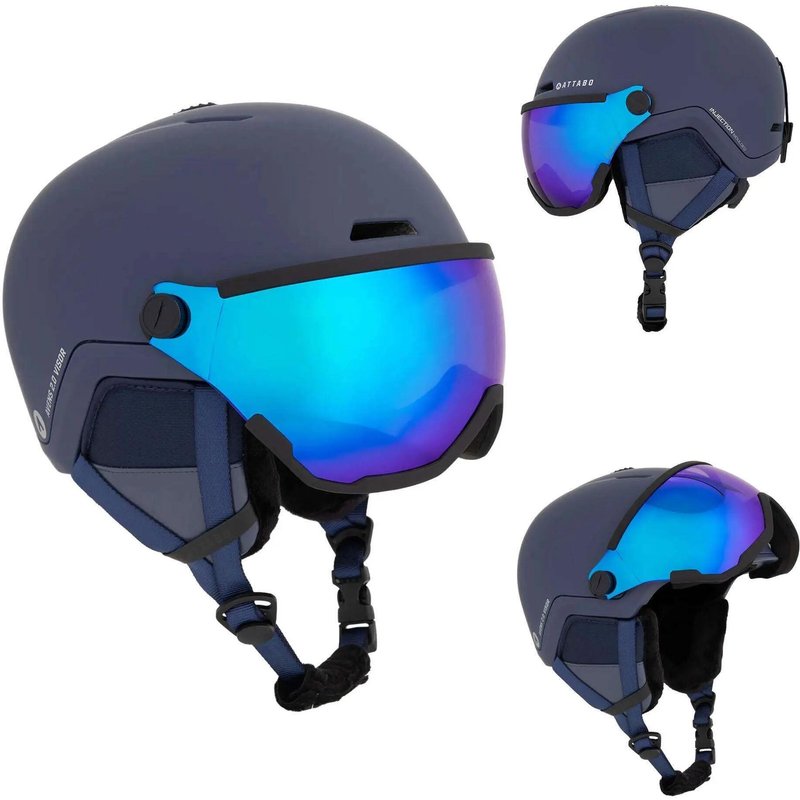 Kinder-Skihelm mit Visier ATTABO Avens 2.0 Jr Visor