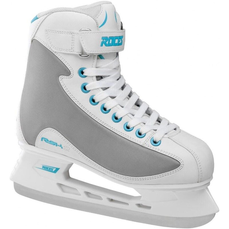 RSK 2 - Eishockeyschlittschuhe Weiß - Blau