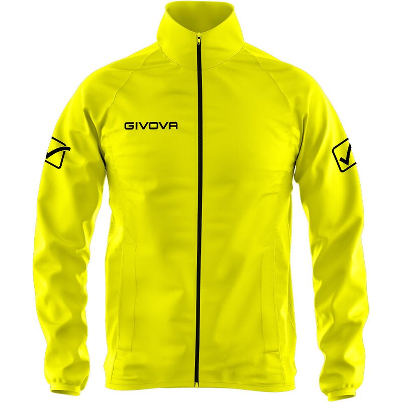 Wasserdichte Unisex-Regenjacke - Givova - Yellow Fluo