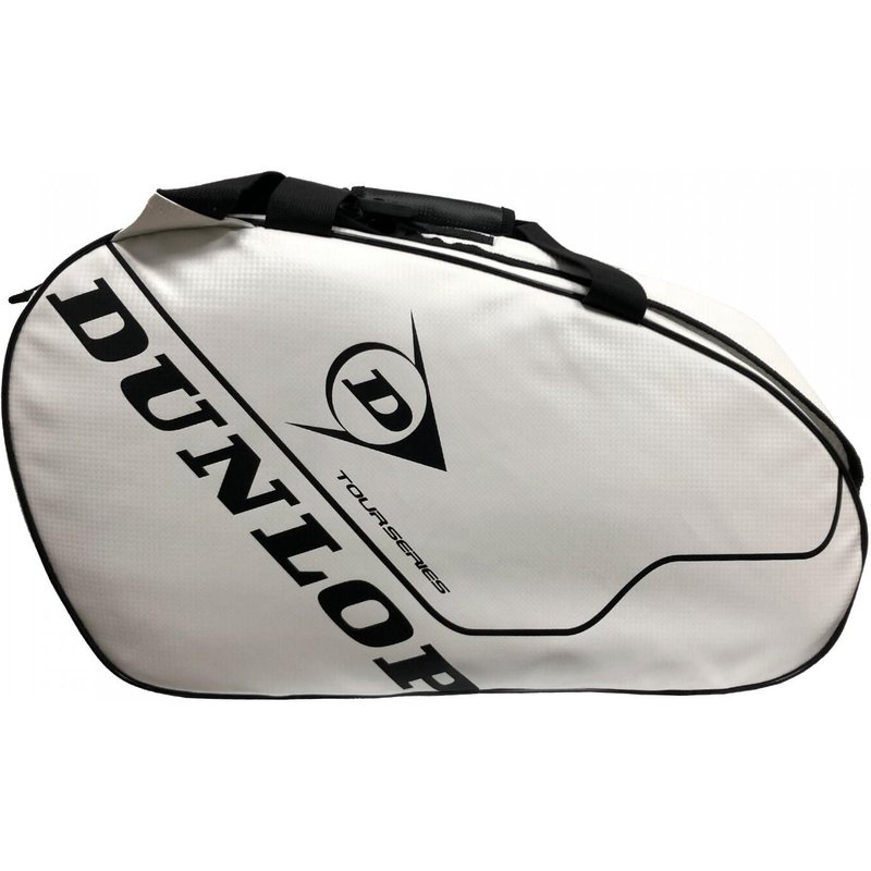 Padeltasche Dunlop Tour Intro Lt White And Black 10316697 Ofp Padeltasche