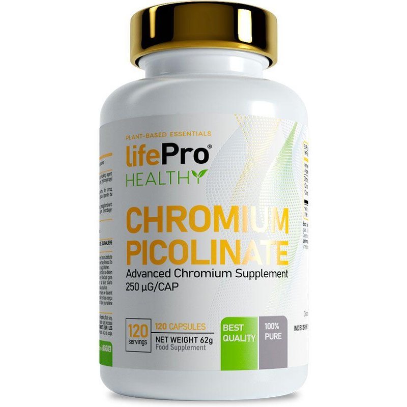 Essentials Chromium Picolinate 120caps Life Pro