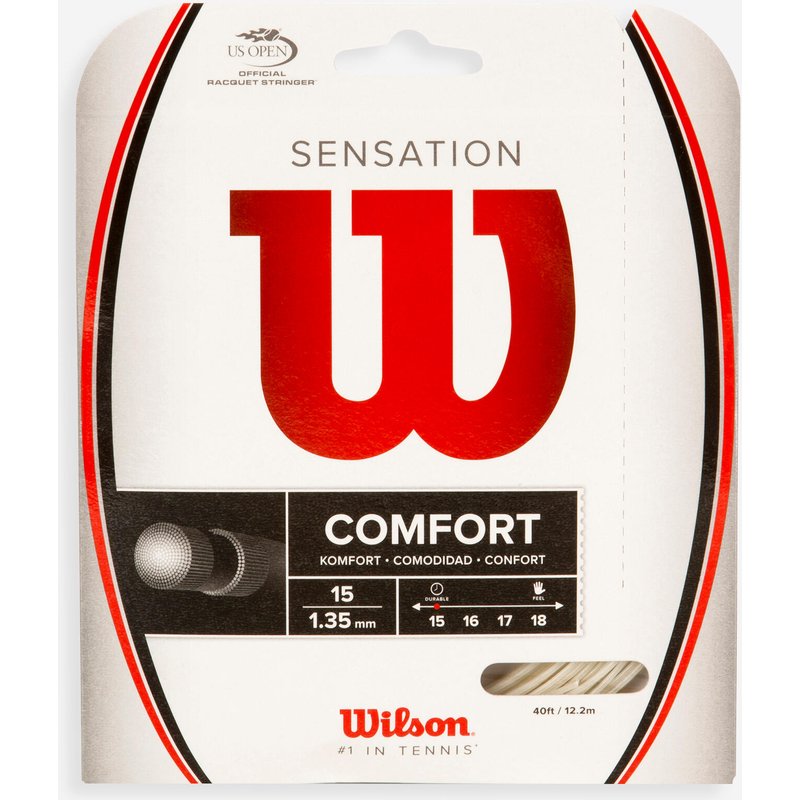 Wilson Multifaser Tennissaite 1,35 mm - Sensation weiss