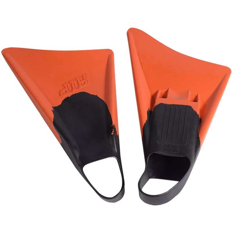 Flossen Bodyboard RIP asymmetrisch orange/schwarz