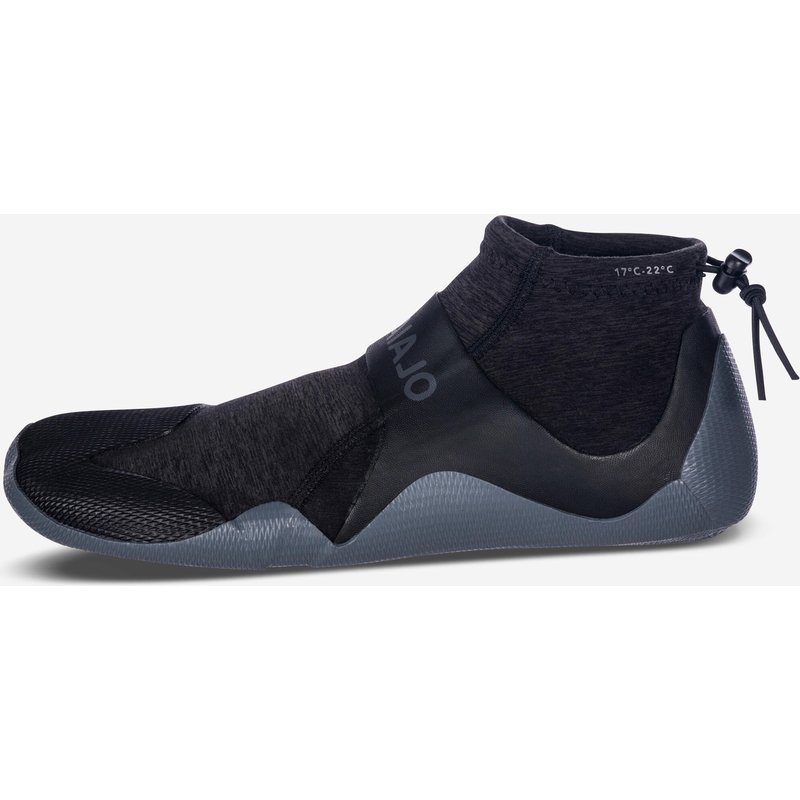 Neoprensocken Surfen Neopren 2 mm 500 grau/schwarz