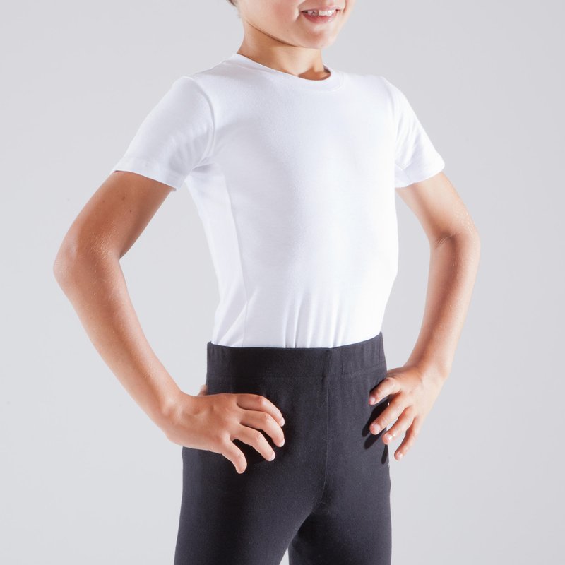 T-Shirt Ballett Jungen - weiß