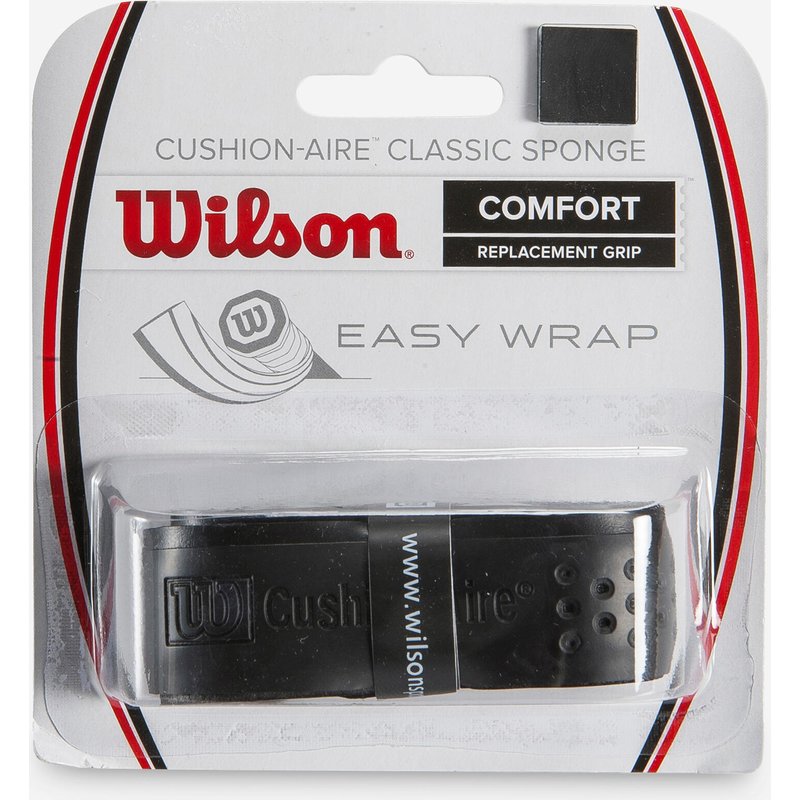 Griffband Tennisschläger Cushion Air Sponge schwarz