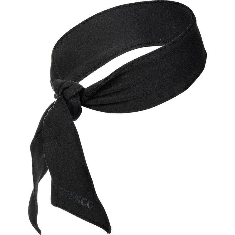 Stirnband Bandana Tennis schwarz
