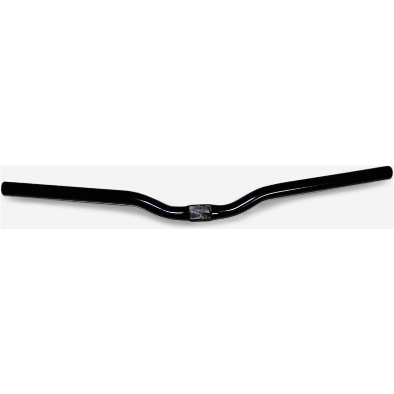 MTB Lenker 25,4 Rise 50 mm Backsweep 6° Upsweep 5° 620 mm Stahl schwarz