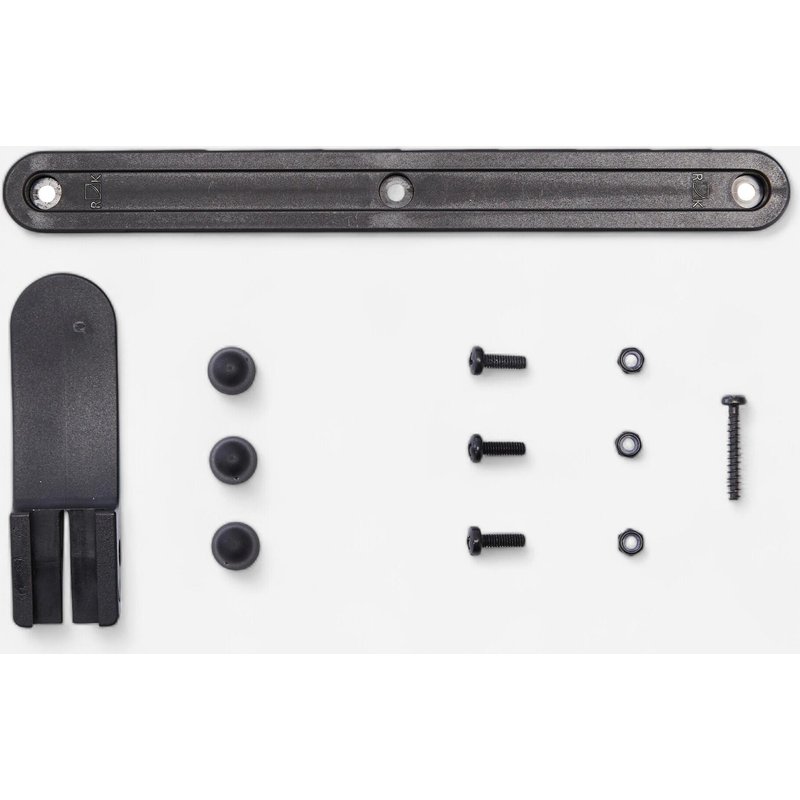Set untere Schiene + Haken Satteltasche