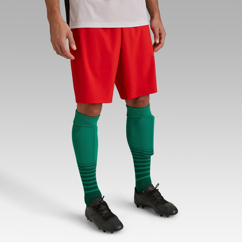 Damen/Herren Fußball Shorts - Viralto rot