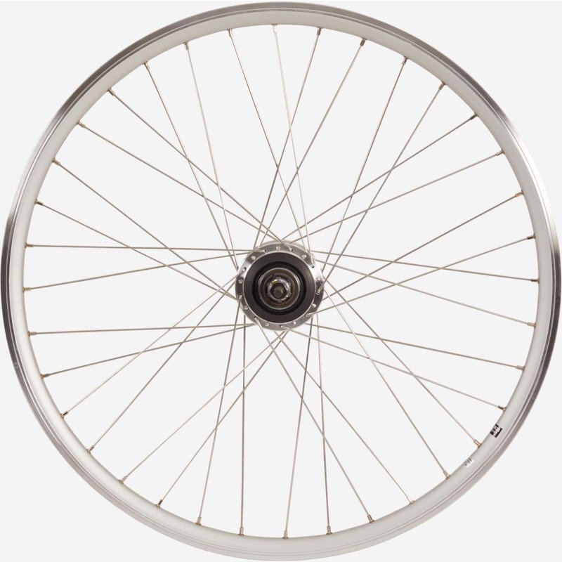 Laufrad Hinterrad 28 Zoll Citybike Hohlkammerfelge Nexus7 silber Elops 920