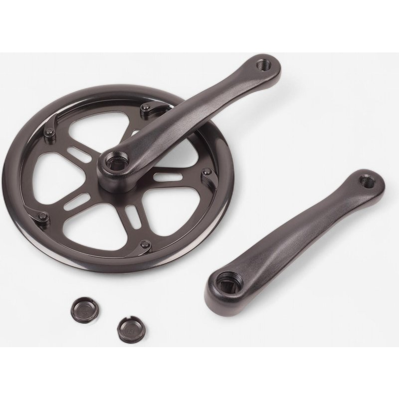 Kurbelgarnitur 1-fach Kettenblatt 48 Zähne 170 mm Rennrad