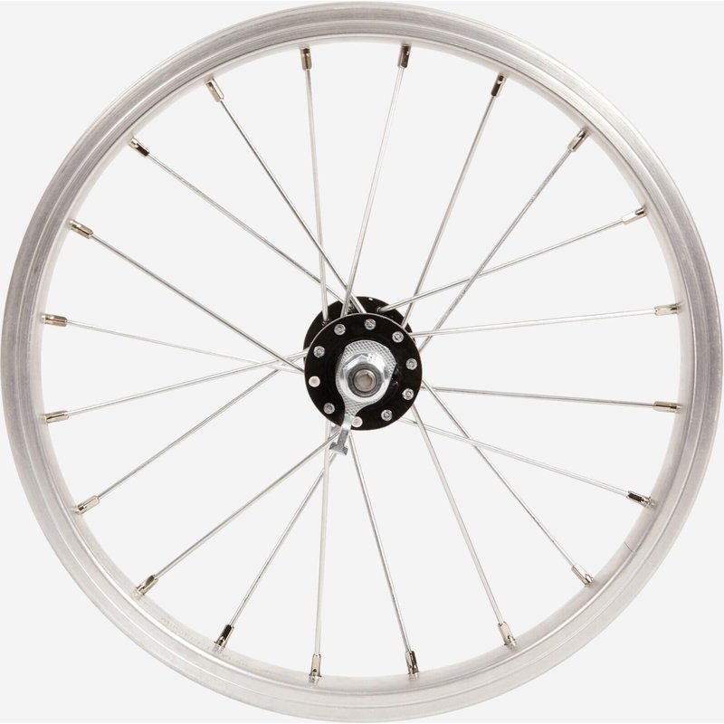 Vorderrad Kinderfahrrad 14'' silber