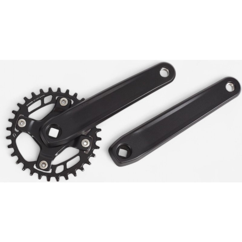Kurbelgarnitur 1-fach für MTB X-Sync 9 Gänge 32 Zähne 175 mm Vierkantachse