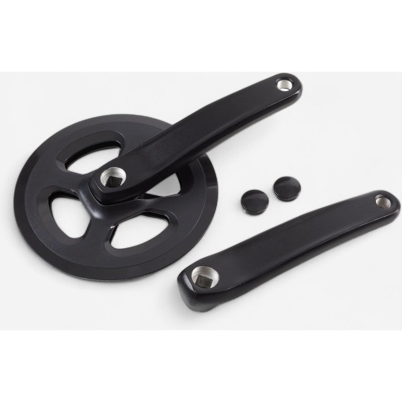 Kurbelgarnitur 1-fach Kettenblatt 40T 170 mm schwarz