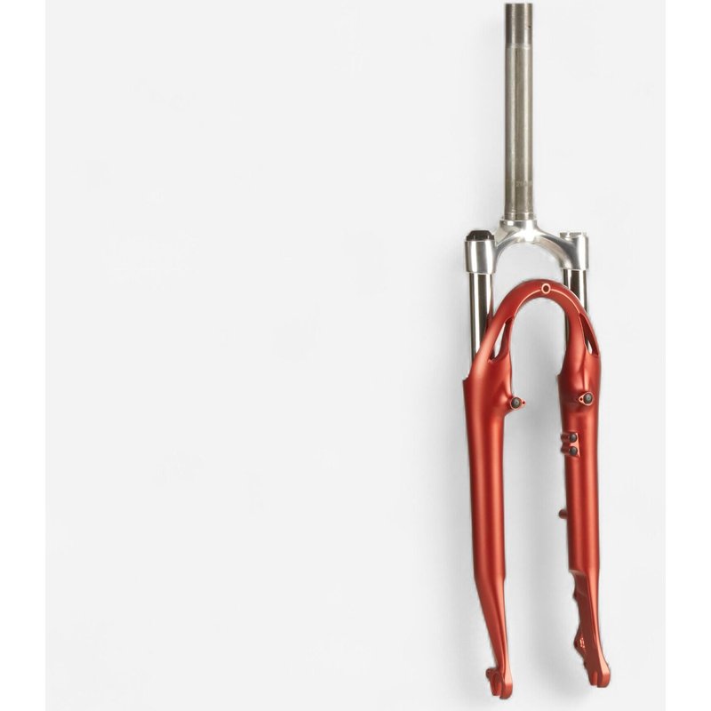 Fahrrad Federgabel City 28" 1 1/8" Elops 900E rot