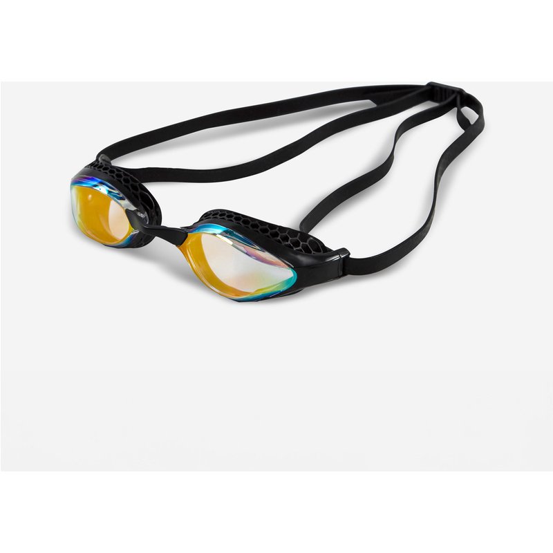 Schwimmbrille Arena - Airspeed mirror gelb/schwarz