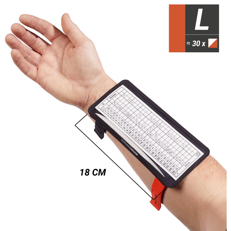 Armband Postenbeschreibung Orientierungslauf Größe L