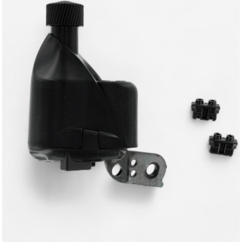 Fahrraddynamo mit Clip für Elops 320, Elops 120, Elops 500 und Elops 520 schwarz