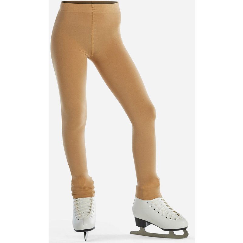 Eiskunstlauf-Strumpfhose fusslos Kinder