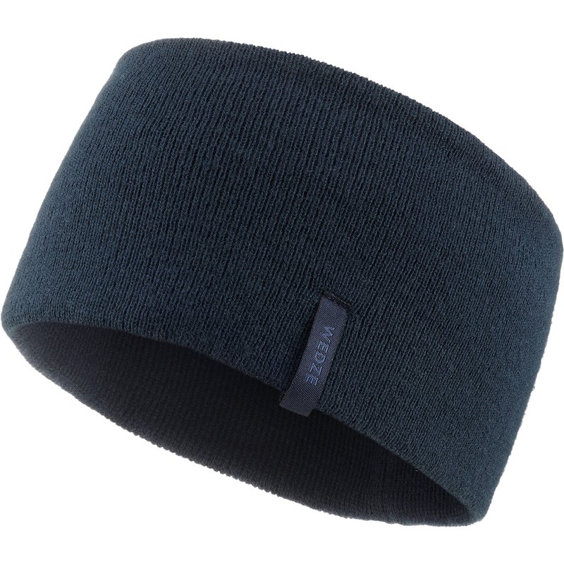 Stirnband Simple Erwachsene marineblau