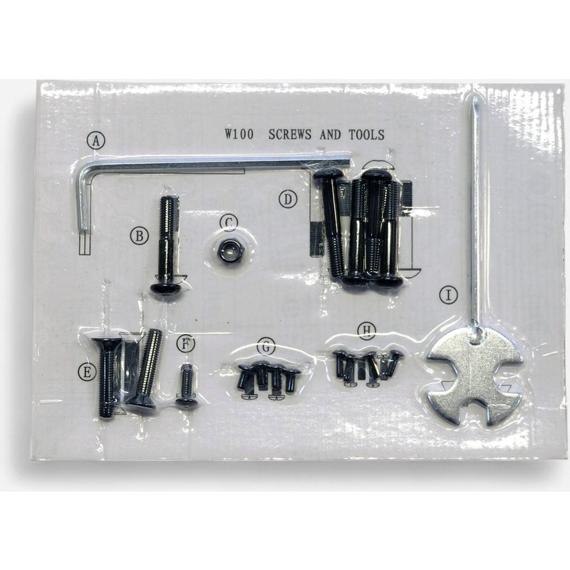 Schraubenset W 100